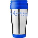 Sanibel 400 ml Isolierbecher Silber/blau