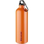 Oregon 770 ml aluminium water bottle with carabiner Orange