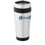 Elwood 410 ml insulated tumbler Silver/black