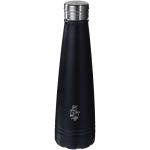 Duke 500 ml copper vacuum insulated water bottle Black