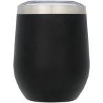 Corzo 350 ml copper vacuum insulated cup Black