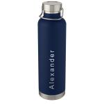 Thor 1 L copper vacuum insulated water bottle Dark blue