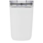 Bello 420 ml Glasbecher mit Außenwand aus recyceltem Kunststoff Weiß