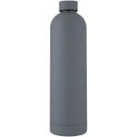 Spring 1 L copper vacuum insulated bottle Dark grey