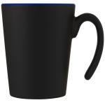 Oli 360 ml Keramikbecher mit Henkel, blau Blau,schwarz