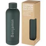 Spring 500 ml copper vacuum insulated bottle Green