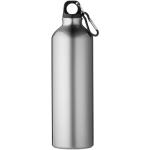 Oregon 770 ml RCS certified recycled aluminium water bottle with carabiner Silver