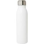 Harper 700 ml RCS certified stainless steel water bottle with metal loop White