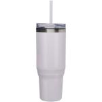 Melbourne 1200 ml RCS-zertifizierter Isolierbecher mit Strohhalm Flieder