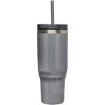 Melbourne 1200 ml RCS certified insulated tumbler with straw Convoy grey