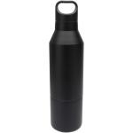 Odessy 600 ml Isolierflasche und 300 ml Becher aus RCS recyceltem Edelstahl Schwarz