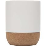 Billie 300 ml Keramiktasse mit Korkdetails Weiß
