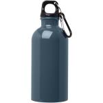 Oregon 400 ml RCS-zertifizierte, einwandige Trinkflasche aus Edelstahl mit Karabinerhaken Blau