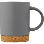 Neiva 425 ml ceramic mug with cork base Convoy grey