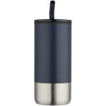 Grayson 480 ml RCS recycled insulated tumbler with straw Navy