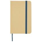 Reed A6 recycled hard cover notebook with plain pages Ocean