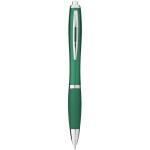 Nash Kugelschreiber mit farbigem Schaft und Griff Grün