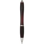 Nash Kugelschreiber mit farbigem Schaft und Griff (schwarze Mine) Merlot Rot