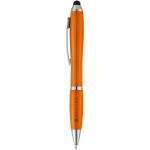 Nash Stylus Kugelschreiber mit farbigem Griff und Schaft Orange