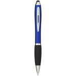 Nash coloured stylus ballpoint pen with black grip Dark blue