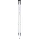 Moneta anodized aluminium click ballpoint pen (blue ink) 