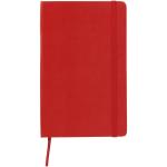 Moleskine Classic L hard cover notebook - plain Coral red