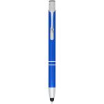 Moneta Kugelschreiber mit Metall Touchpen Royalblau