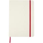 Bass A5 recyceltes Notizbuch, liniert Rot