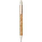 Midar cork and wheat straw ballpoint pen Nature cream