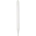 Terra corn plastic ballpoint pen White