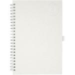 Dairy Dream A5 size reference recycled milk cartons spiral notebook White