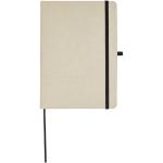 Tutico organic cotton hardcover notebook, nature Nature,black