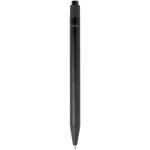 Chartik monochromatic recycled paper ballpoint pen with matte finish Black