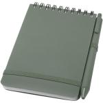 Thalaasa A6 Hardcover Notizbuch aus Ocean Bound Kunststoff mit Kugelschreiber (schwarze Mine) 