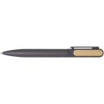 Blanca recycled aluminium ballpoint pen (black ink) Gray