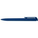 Lucia recycled plastic ballpoint pen (blue ink) Aztec blue