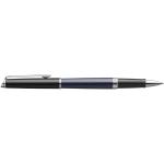 Waterman Hemisphere Color-Block Tintenroller mit Palladiumbeschichtung (schwarze Mine), blau Blau,schwarz