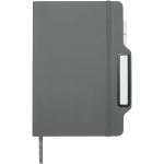 Nexus A5 Hardcover Notizbuch mit Kugelschreiber und Bleistiftset (schwarze Mine) Grau