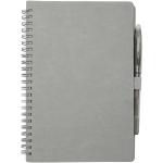 Slate A5 wiederverwendbares Hardcover Notizbuch und Stiftset (schwarze Mine) Grau