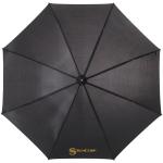 Karl 30" golf umbrella with wooden handle Black