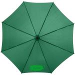 Kyle 23" auto open umbrella wooden shaft and handle Green