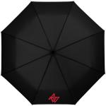 Wali 21" foldable auto open umbrella Black
