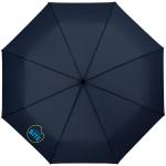 Wali 21" foldable auto open umbrella Navy