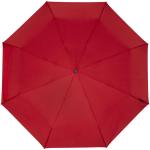 Birgit 21'' foldable windproof recycled PET umbrella Red