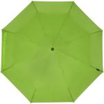 Birgit 21'' foldable windproof recycled PET umbrella Lime green