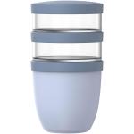Mepal Ellipse Dreiteiliger, 500 ml + 2 x 200 ml Lunchpot Blau