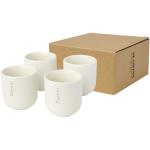 Male 4-piece 90 ml espresso cup White