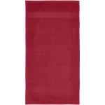 Charlotte 450 g/m² cotton towel 50x100 cm Red