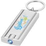 Castor LED keychain light Silver