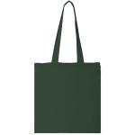 Carolina 100 g/m² cotton tote bag 7L Forest green